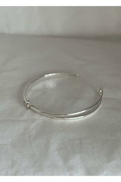 Heliophilia Silver Pulsera de Latón Plateada